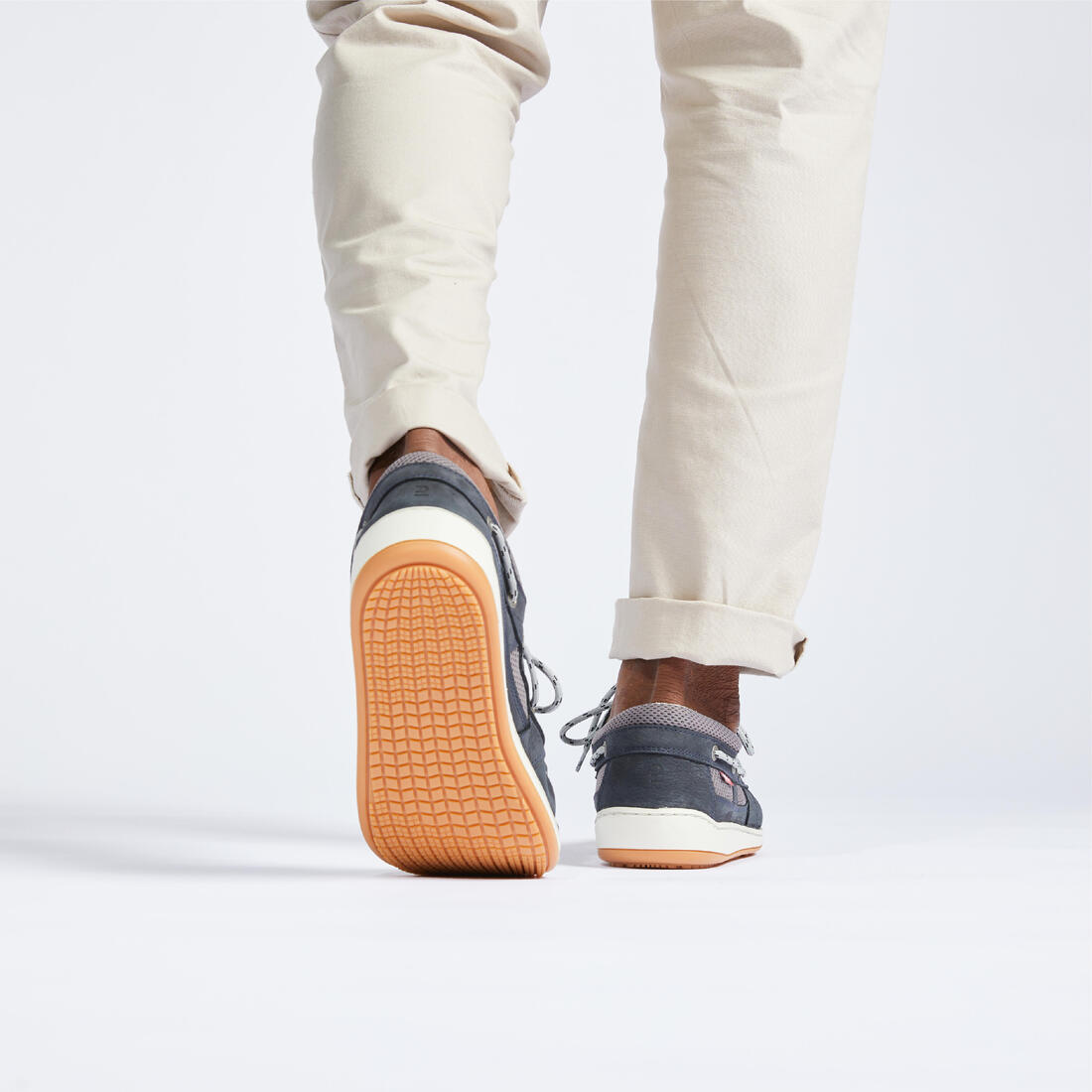 Chaussures bateau cuir Clipper  Homme