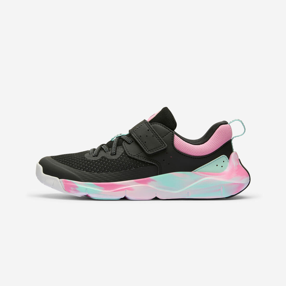 Chaussures de sport à scratch légères enfant, Playful Fast bleu et