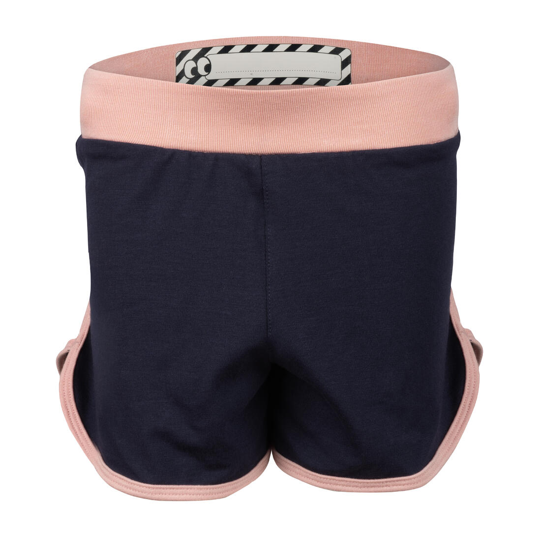 Short babygym ajustable enfant, bleu et rose