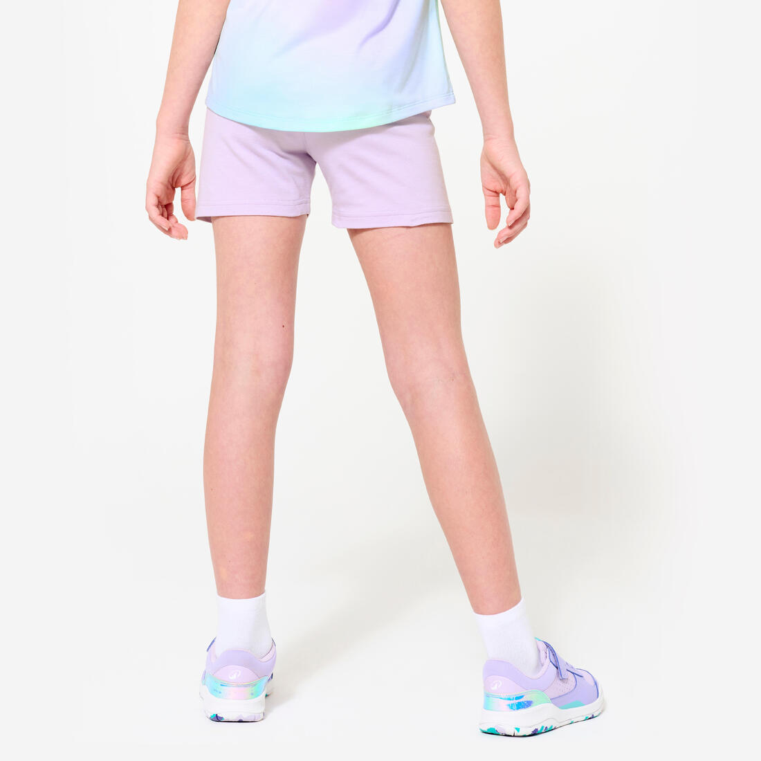 Short multisport court coton fille