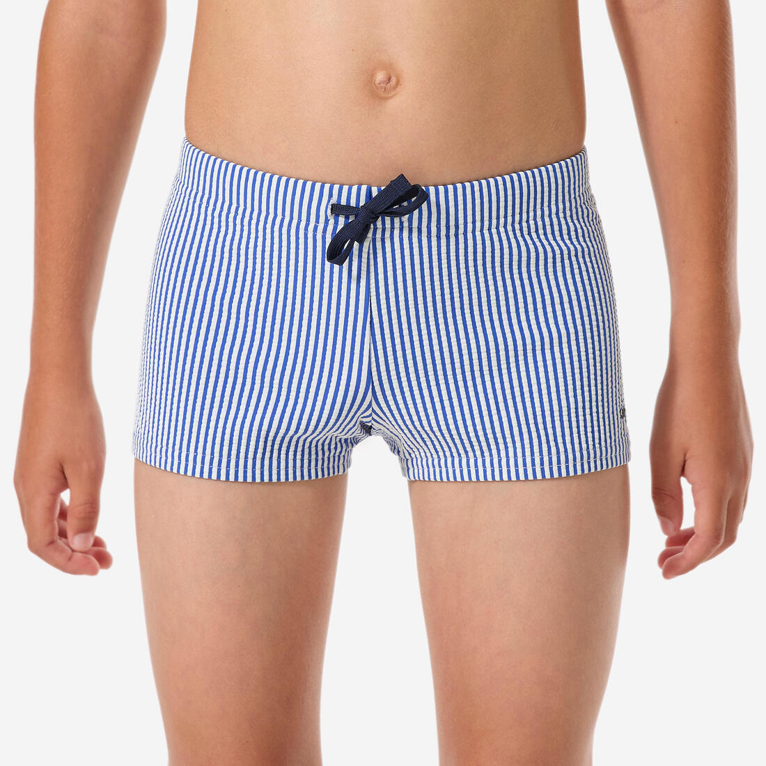 Boxer de bain natation texturé Garçon enfant, Fiti rayé