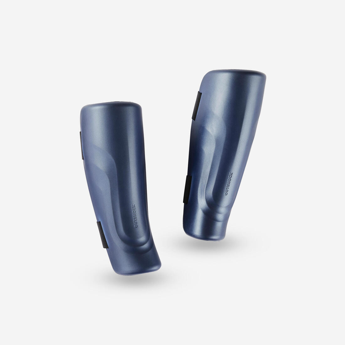 Protège-tibia full contact et boxe française adulte – bleu fonce