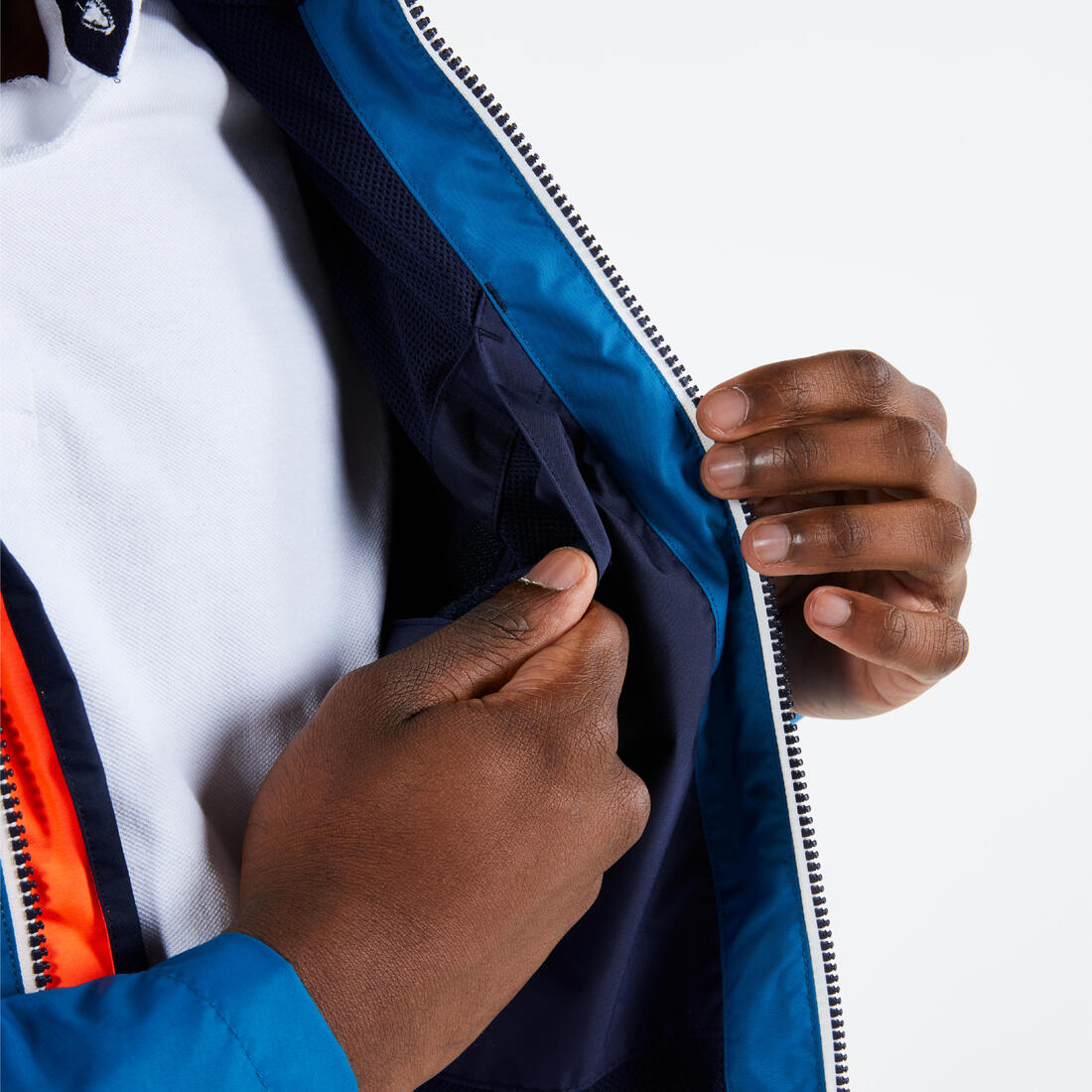 Veste imperméable et coupe vent de voile homme, 100