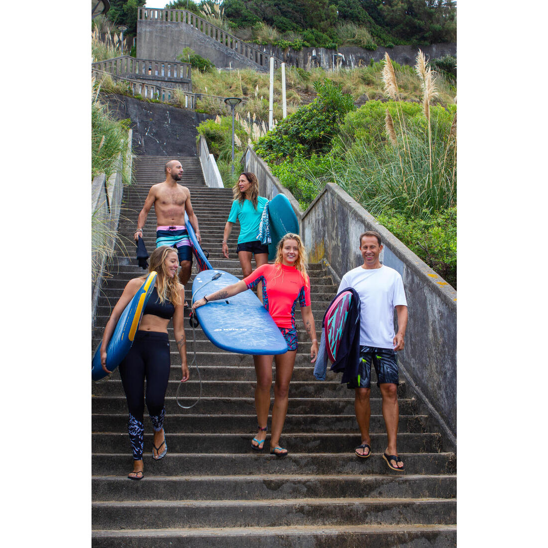Surf boardshort standard 500 Risca Black