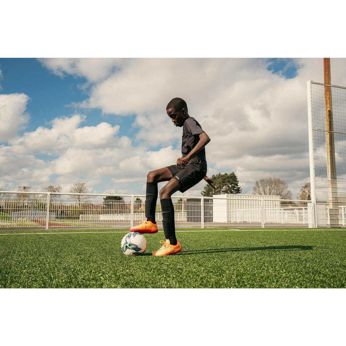 CHAUSSETTES DE FOOTBALL ENFANT EASY POCKET