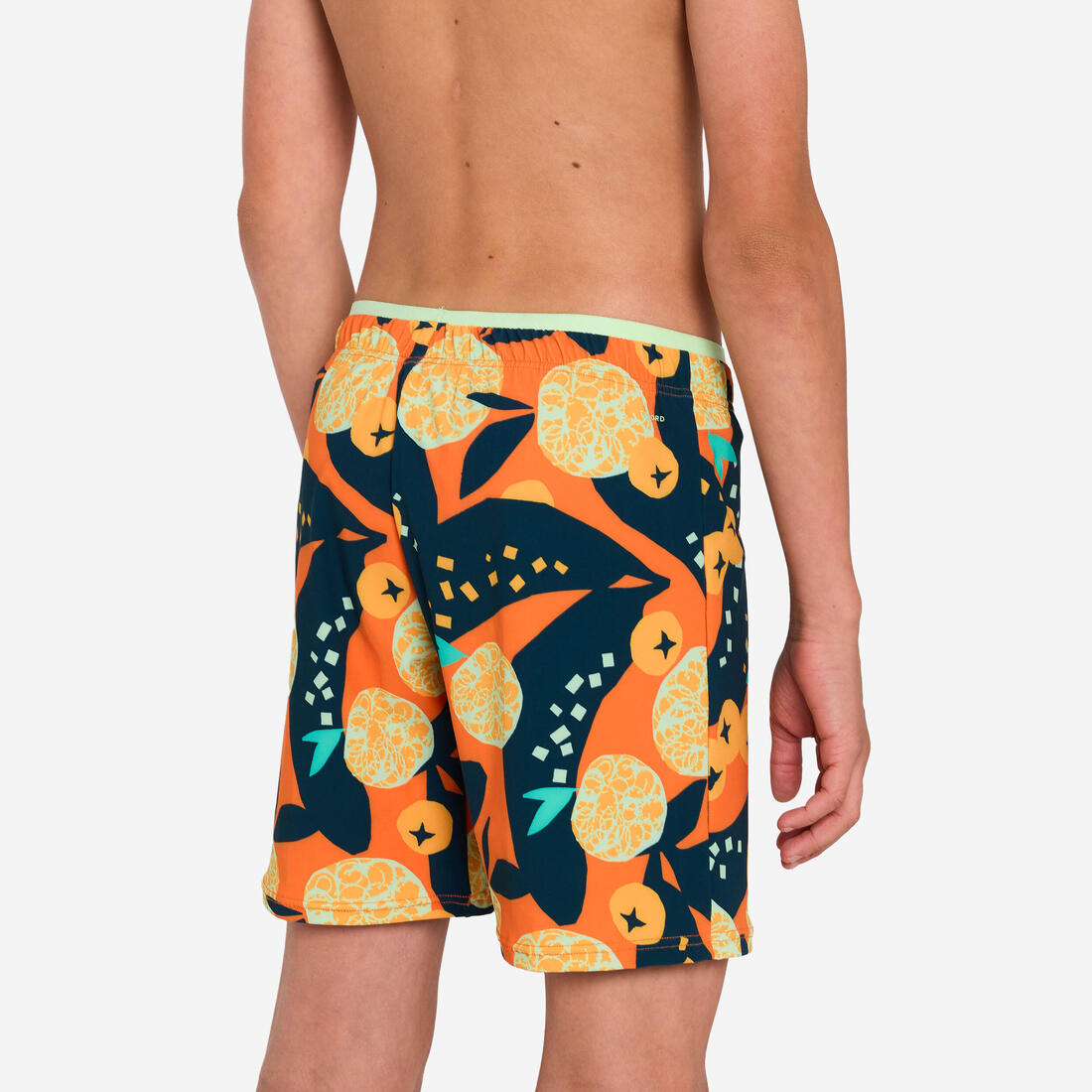 Short de bain long natation Garçon - 100 Hotu