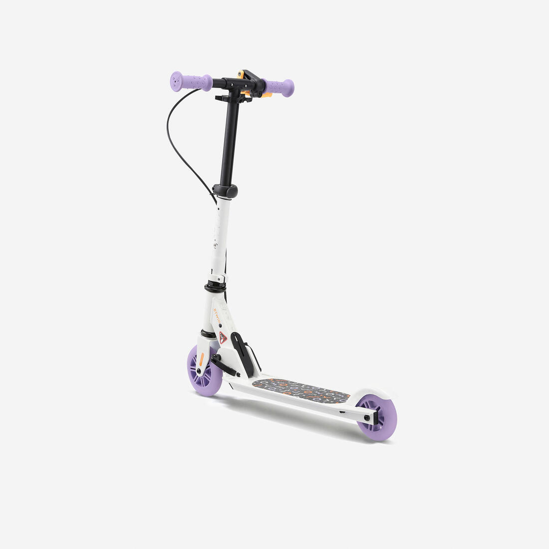 Trottinette enfant play 5 avec frein - Blanche Violette