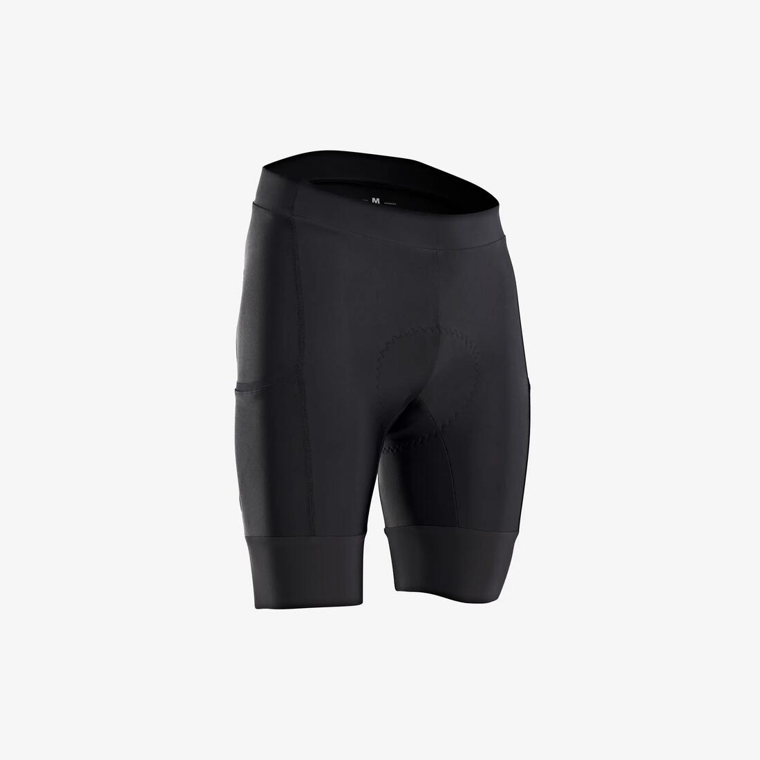 Cuissard vélo route sans bretelles homme RC500 marine – 8645824