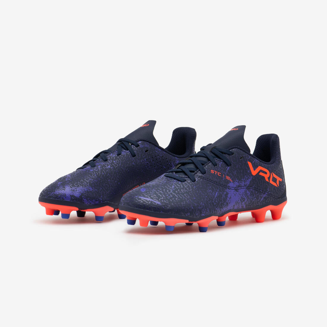 CHAUSSURES DE FOOTBALL ENFANT A LACETS VIRALTO I FG NEBULA