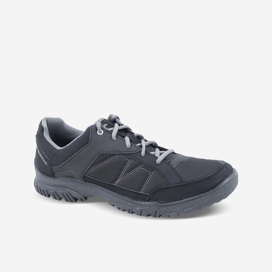 Chaussure de randonnée  - NH100 - Homme – gris carbone