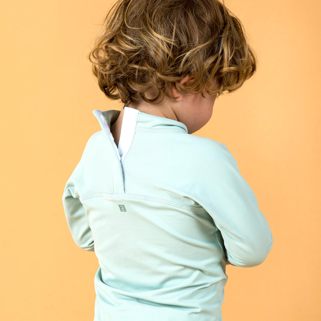T-shirt anti uv bébé manches longues imprimé savane