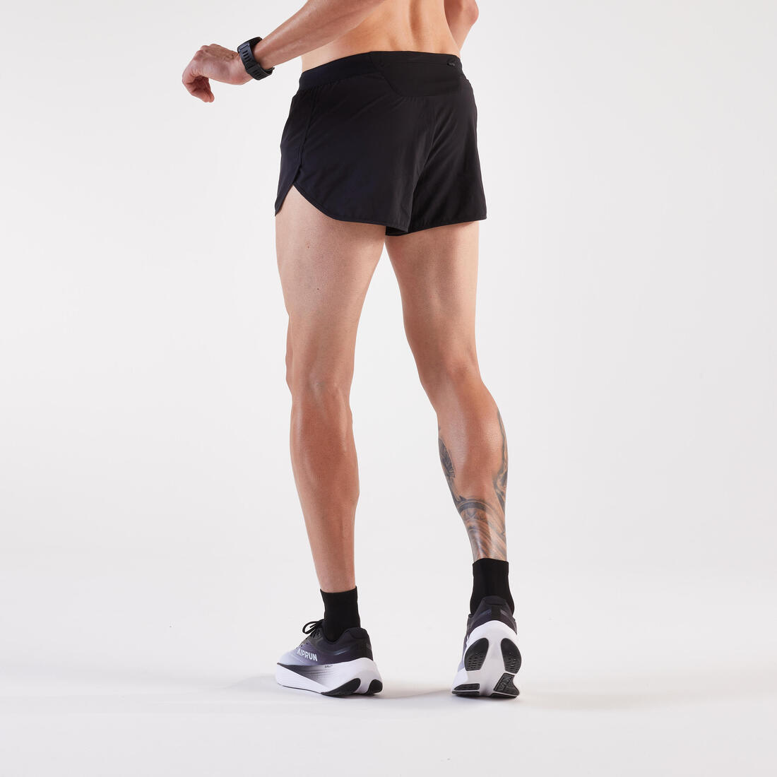 Short de running homme - Kiprun run 500 confort split