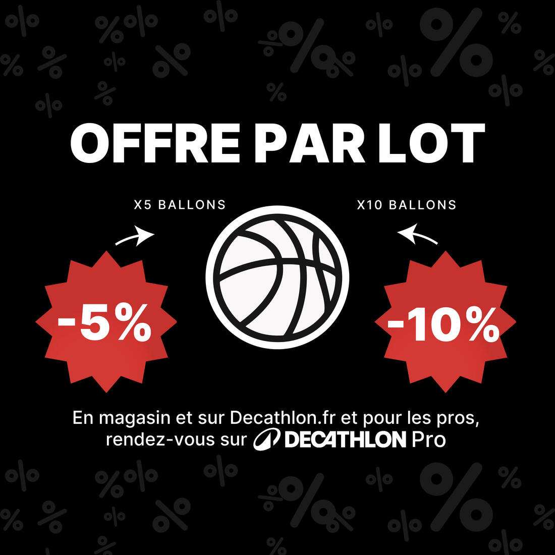 Ballon de basketball taille 4 Enfant - K500
