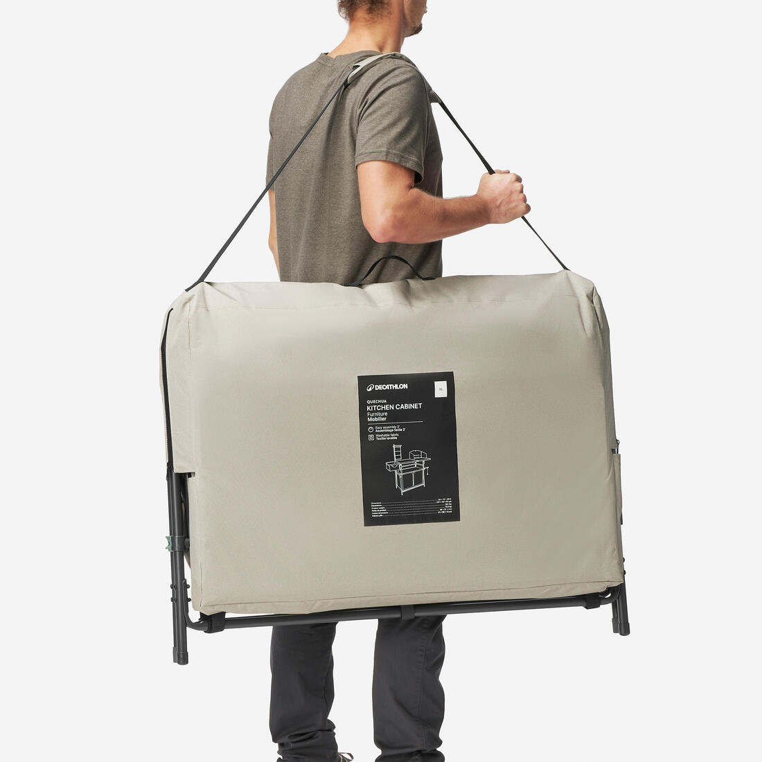 MEUBLE DE CUSINE XL - PLIABLE ET COMPACT - DE CAMPING
