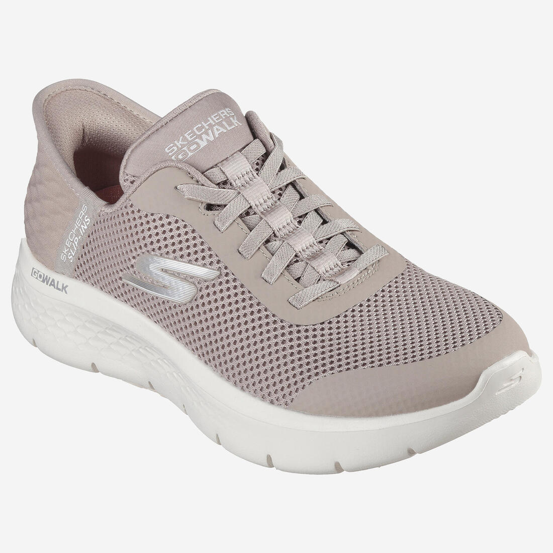 Baskets Skechers Go Walk Slip In, femme,  rose