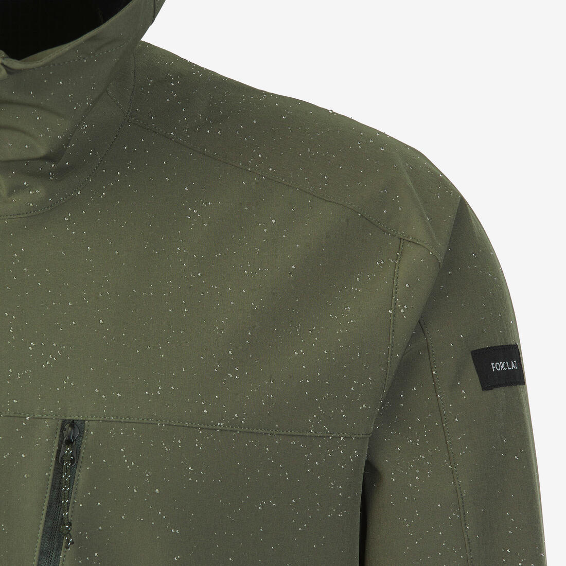 Veste de trek coupe-vent softshell homme, MT500 khaki