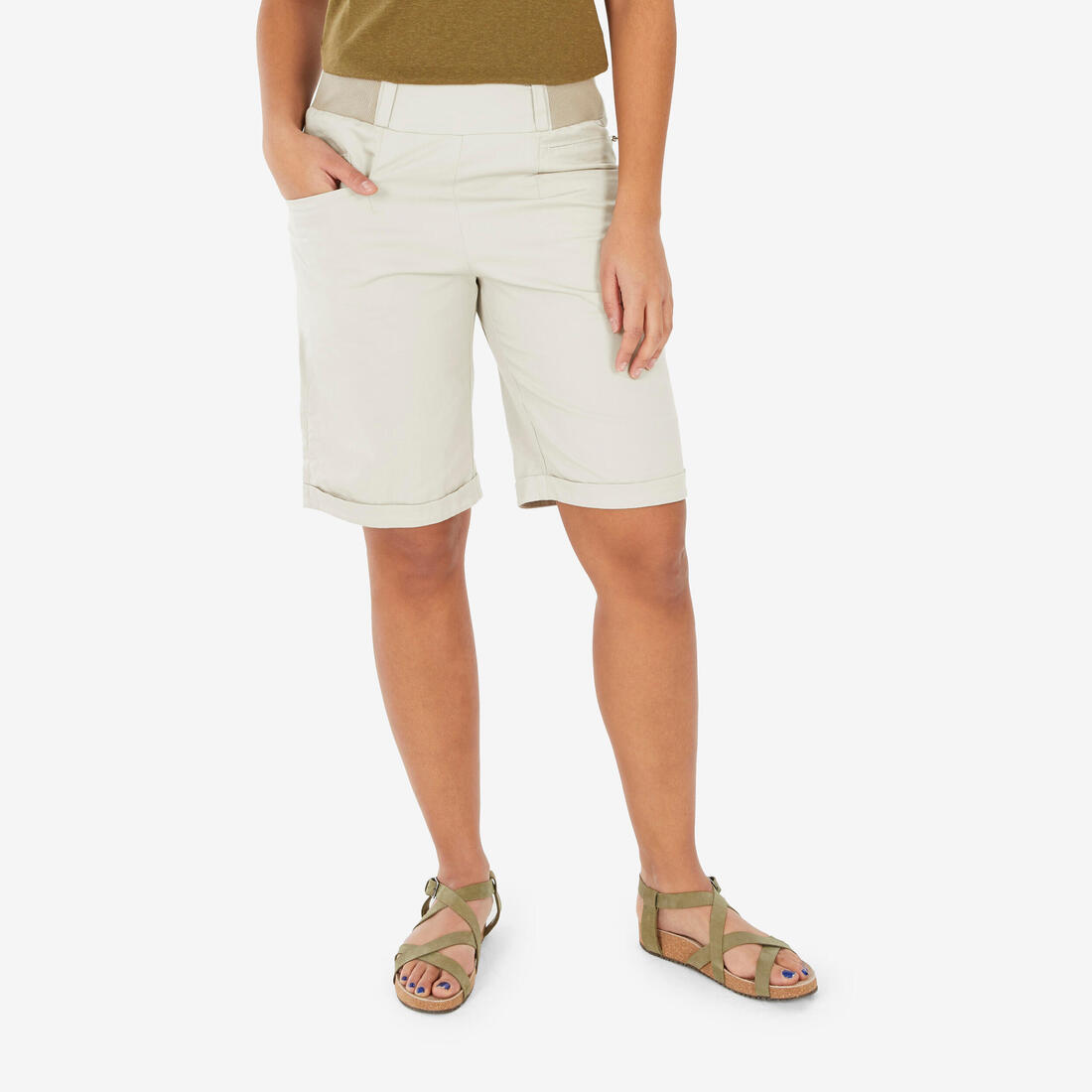 Bermuda de randonnée femme, NH500