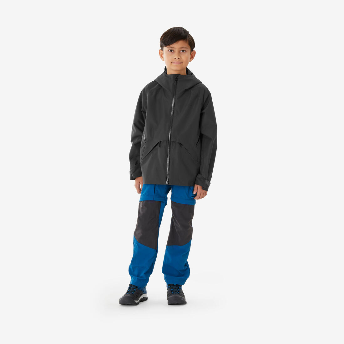 Veste de randonnée montagne imperméable légère enfant 7-15 ans, MH900
