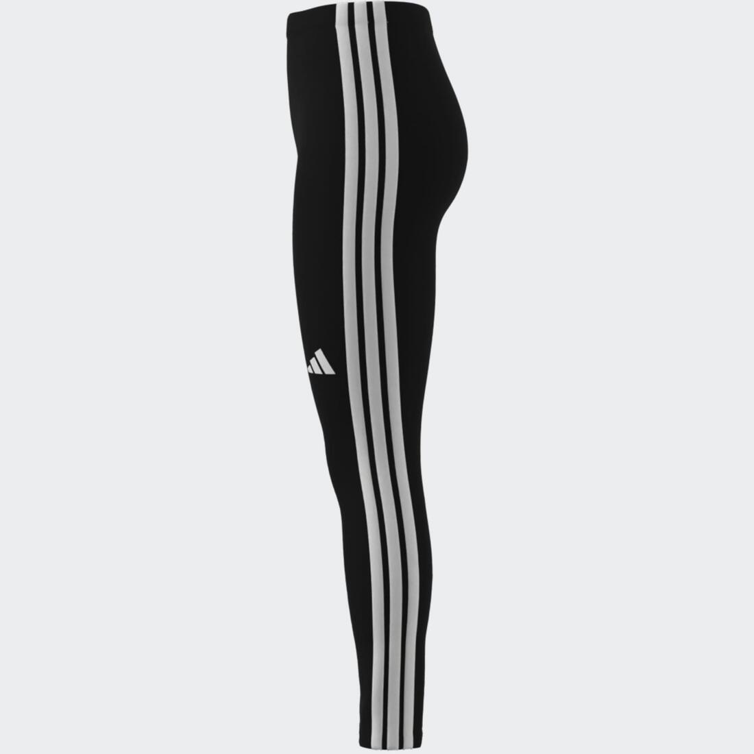 Legging en coton pour femme, noir