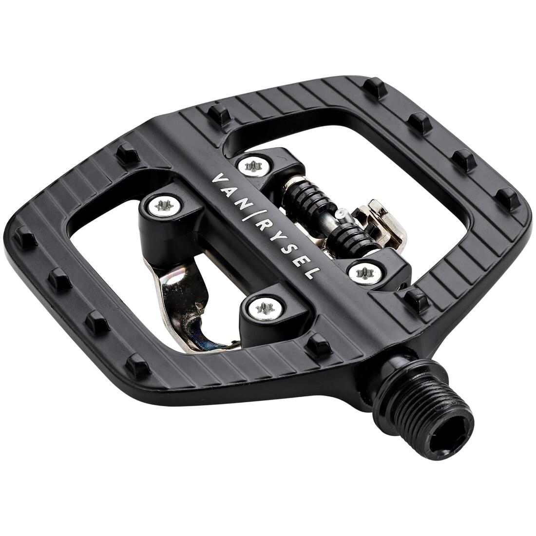 Pédales plates semi-automatique pour la route et la ville