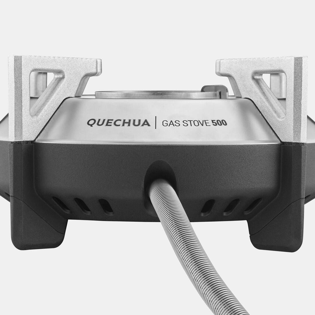 Réchaud 500 de camping à gaz déporté 1 feu compact avec allumage piezo - 3500W