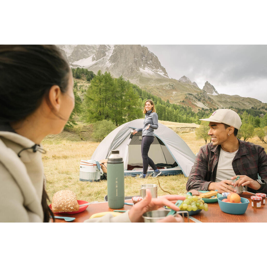Tente de camping 4 places, MH100