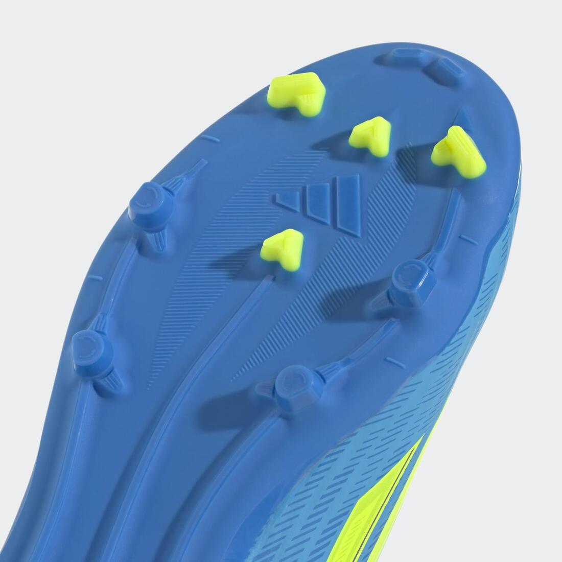 adidas F50 League sans lacets FG/MG chaussure Enfant Bleu
