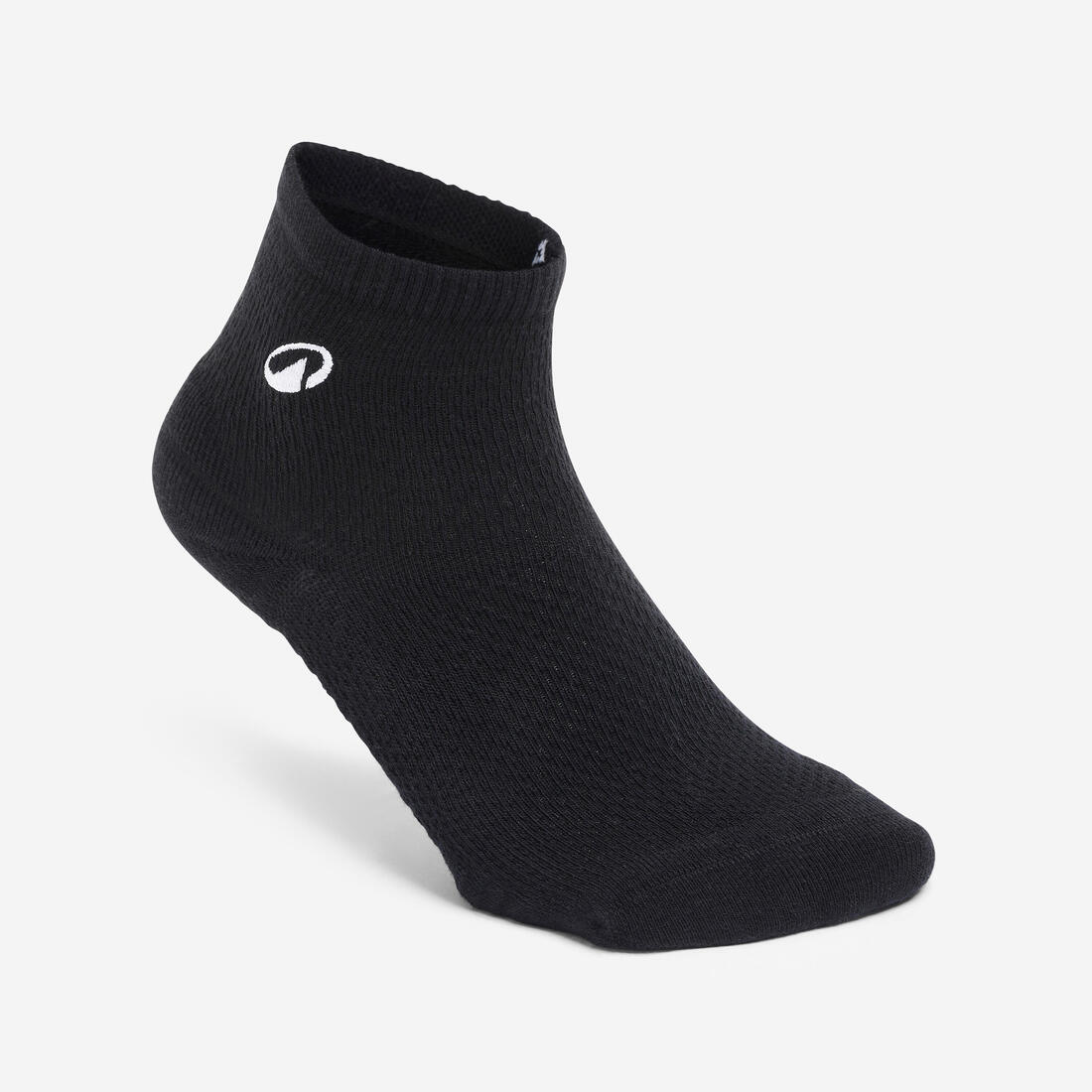 Chaussettes cheville, noir et blanc, lot de 3