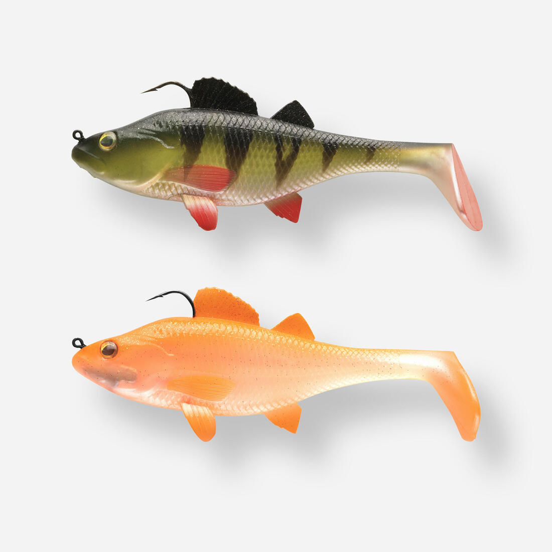 LEURRE SOUPLE SHAD KIT PERCH 70 RTC PERCHE / ORANGE
