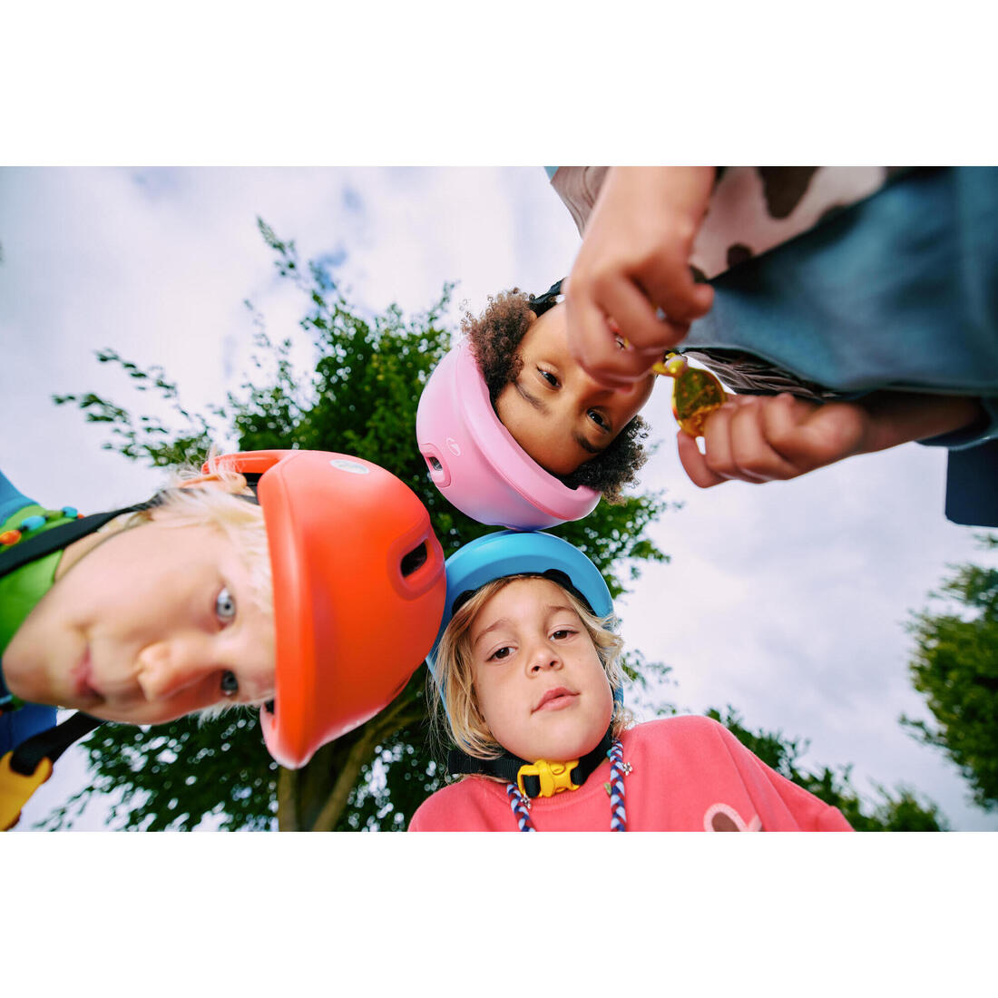 Casque velo enfant 47-55 cm, play 500