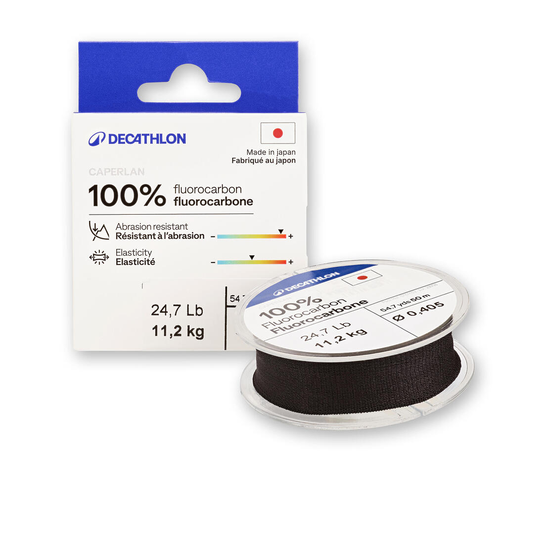 Fil de pêche Fluorocarbone 100% Hard