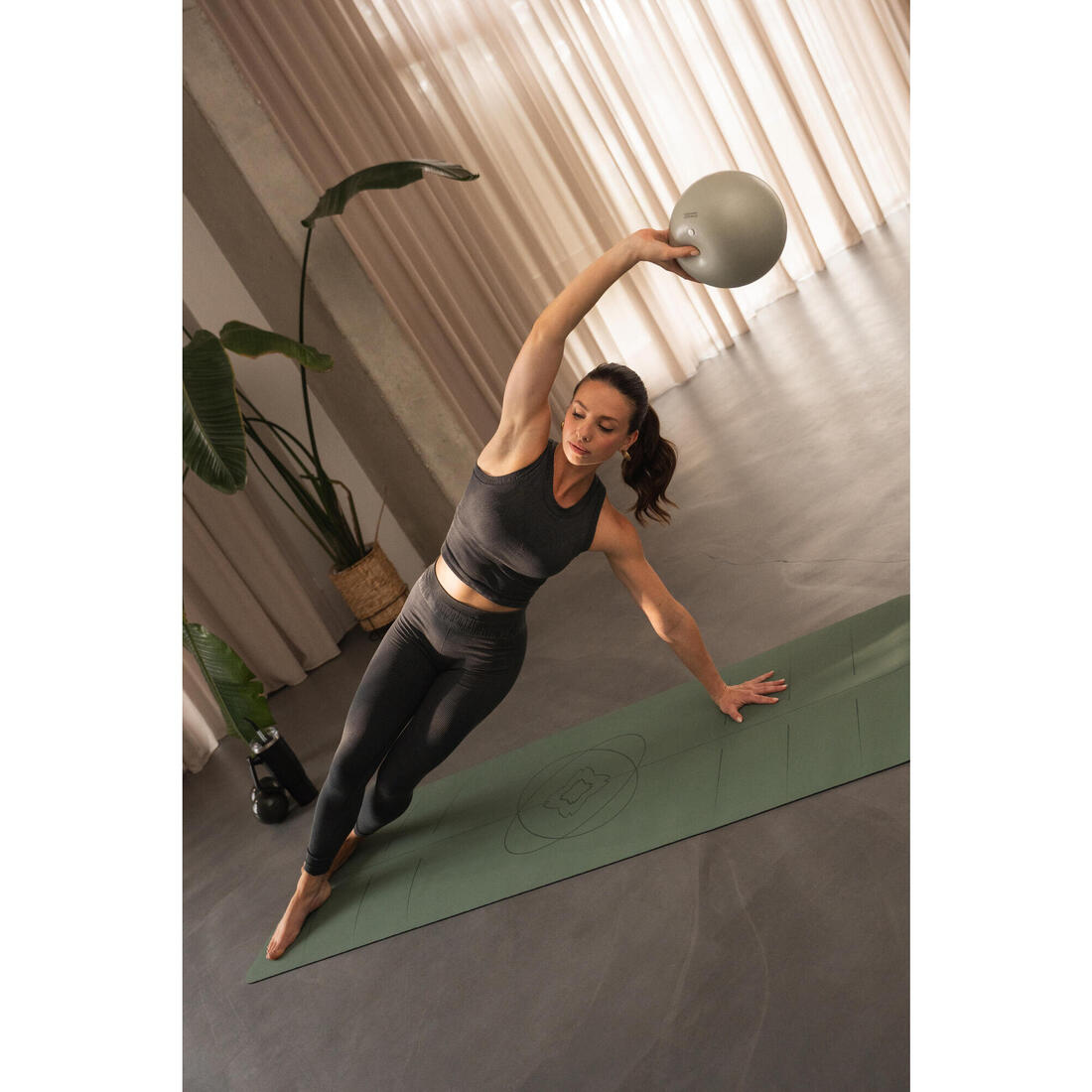 Soft ball de Pilates diamètre 240 mm, vert