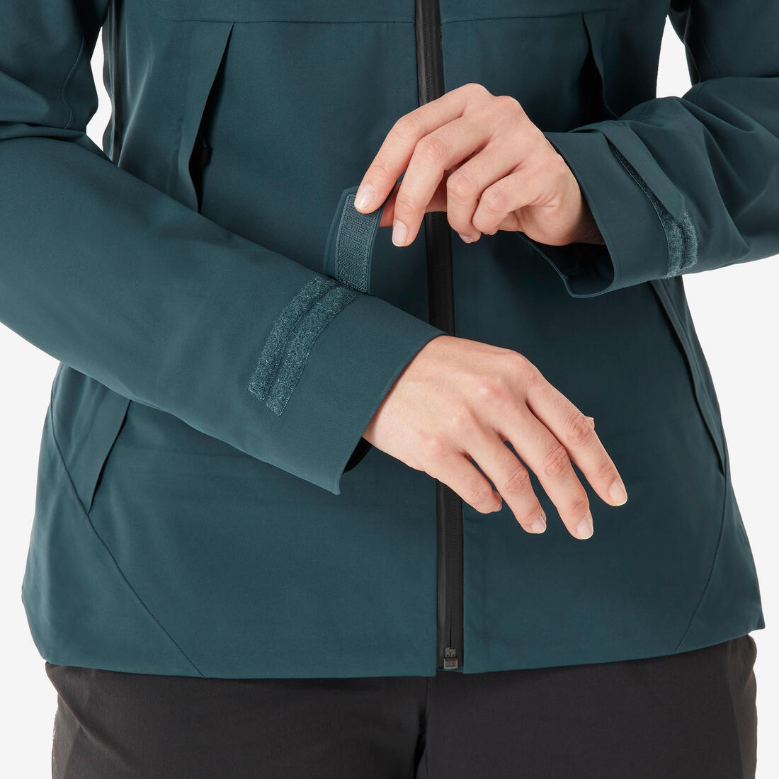 Veste de randonnée imperméable femme, MH500
