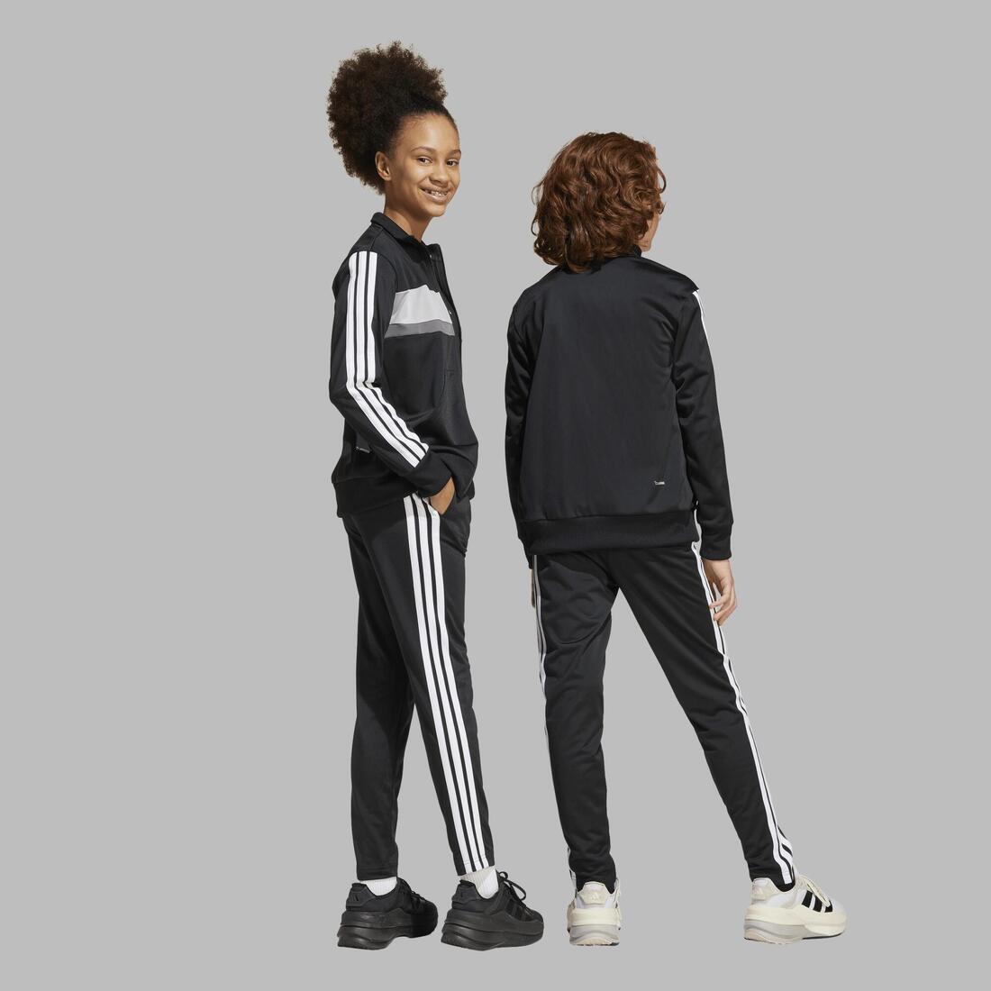 Survêtement Tibeiro enfant, noir et blanc