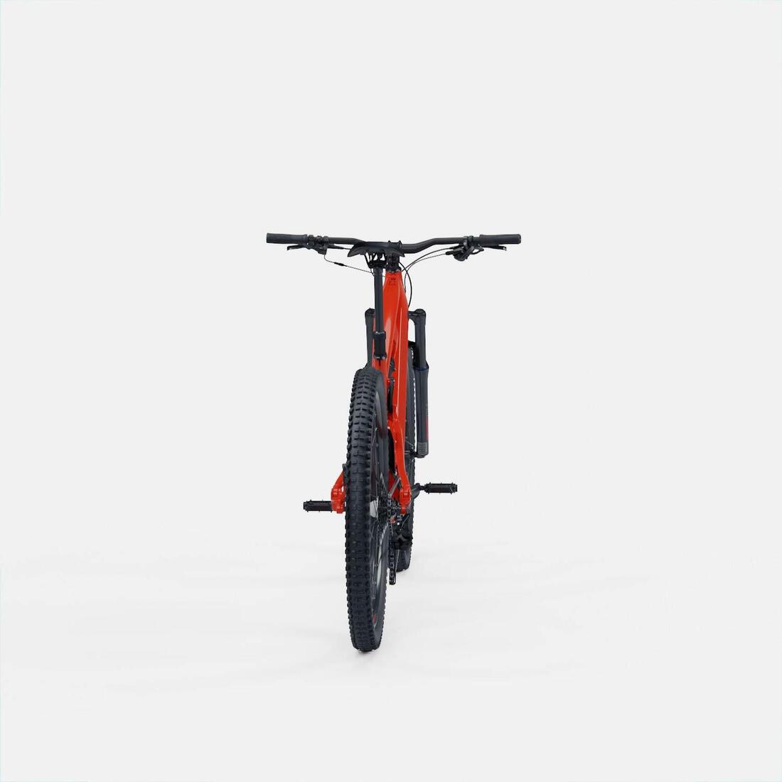 Vélo VTT électrique tout suspendu 29" - E-EXPL 520 S Rouge vif