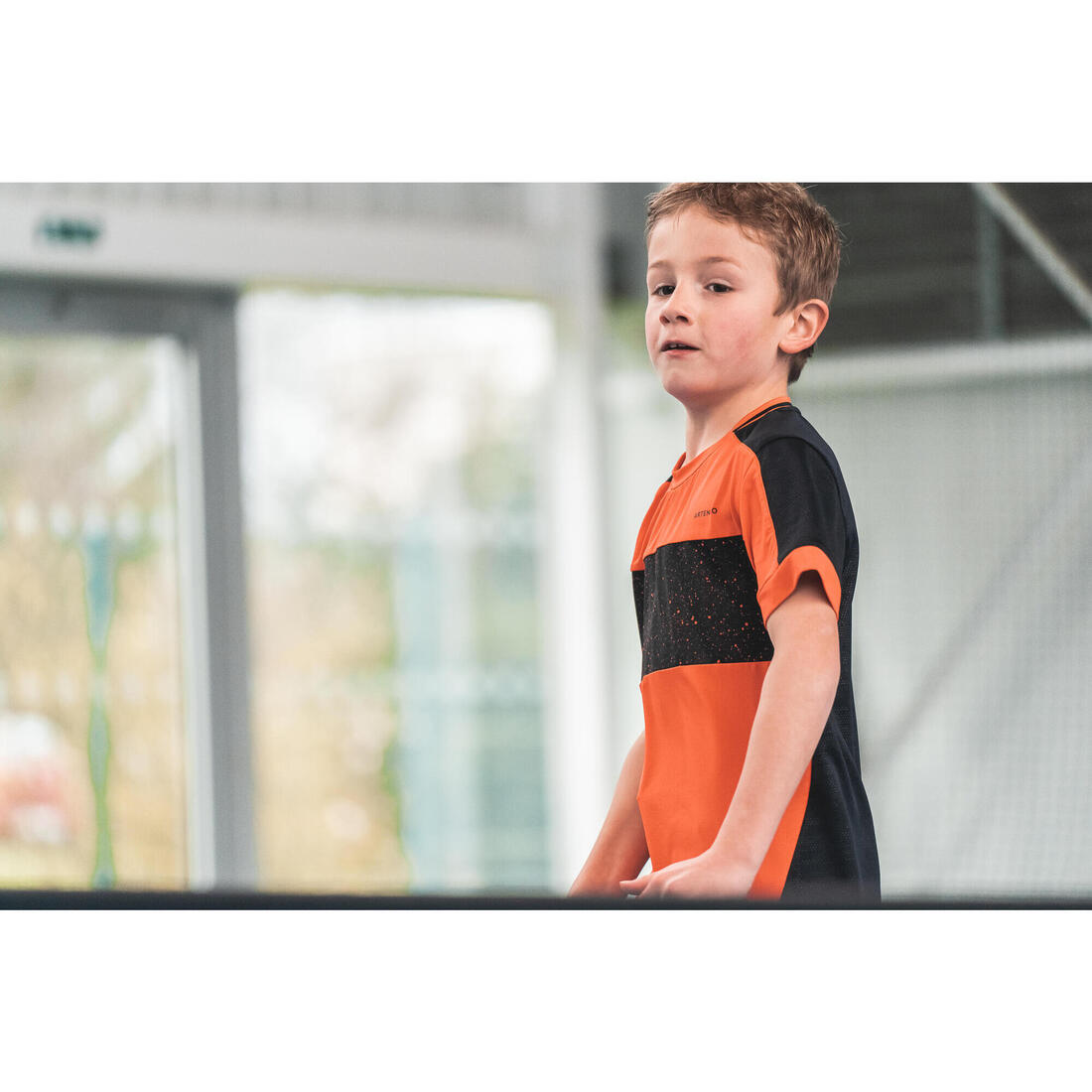 T-shirt de tennis garcon - TTS dry