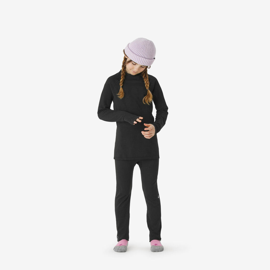 Sous-vêtement thermique de ski enfant, BL 500 seamless