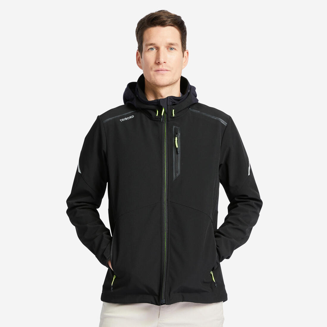 Veste softshell coupe vent Sailing 500 Homme