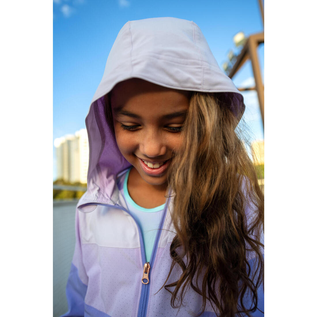 Veste multisport légère et respirante fille