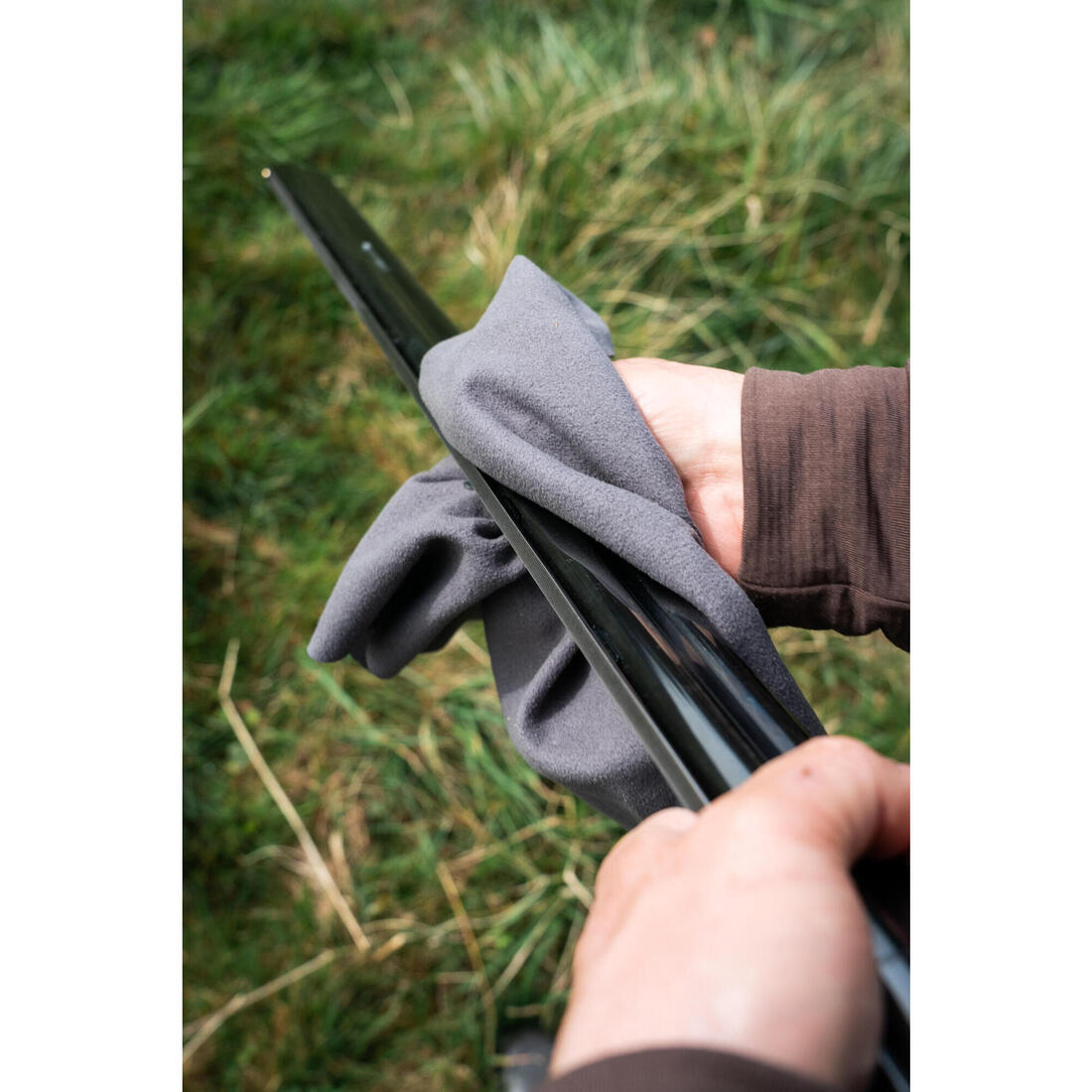 Serviette en micro fibre pour entretien d'arme