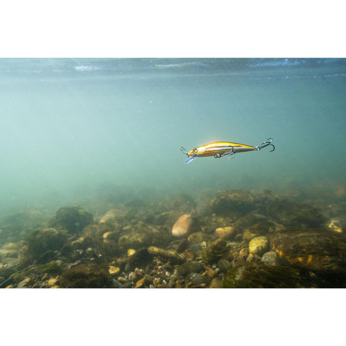POISSON NAGEUR TRUITE MINNOW WXM MNWFS 70 US BROWN YAMAME