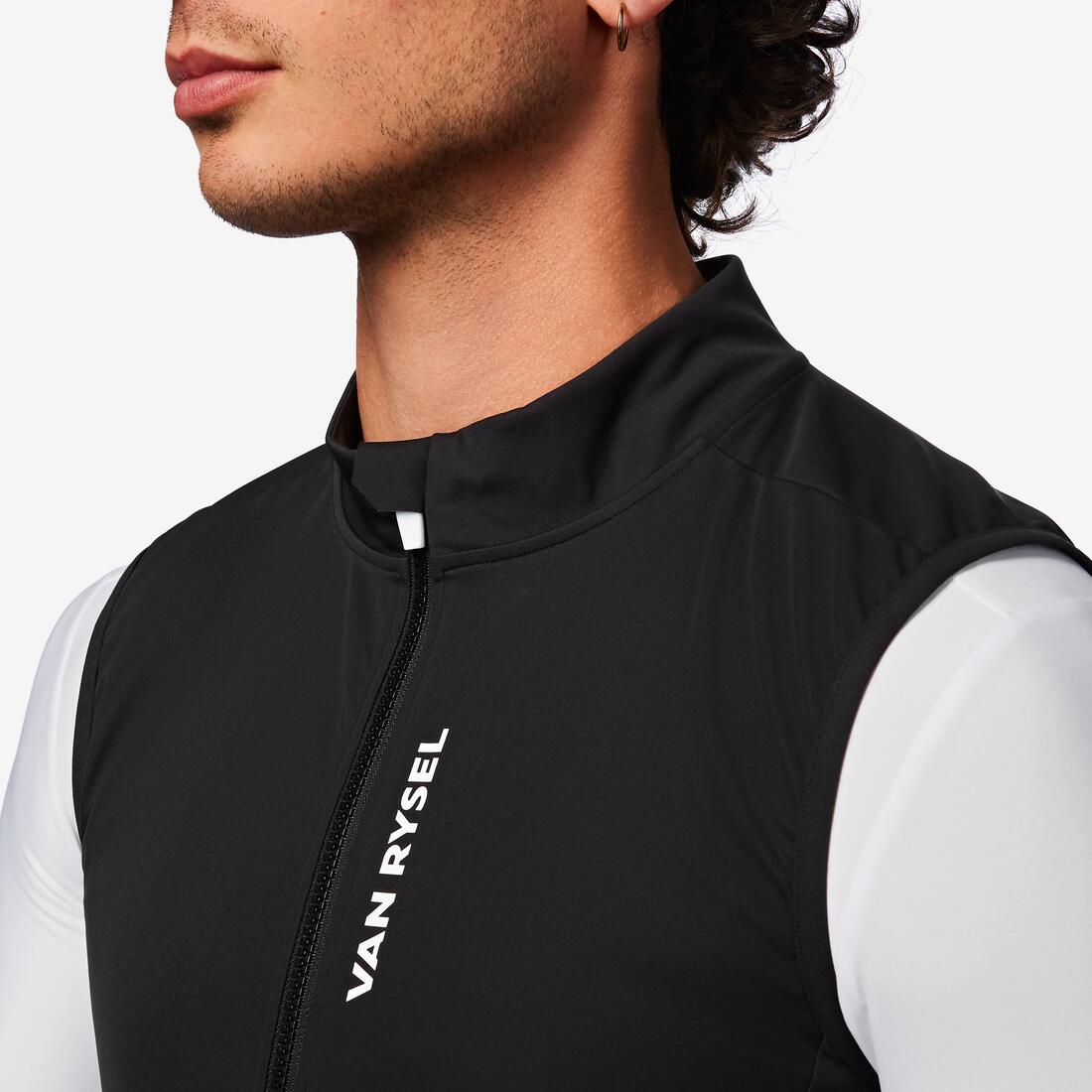 Gilet coupe-vent de vélo de route homme, RCR