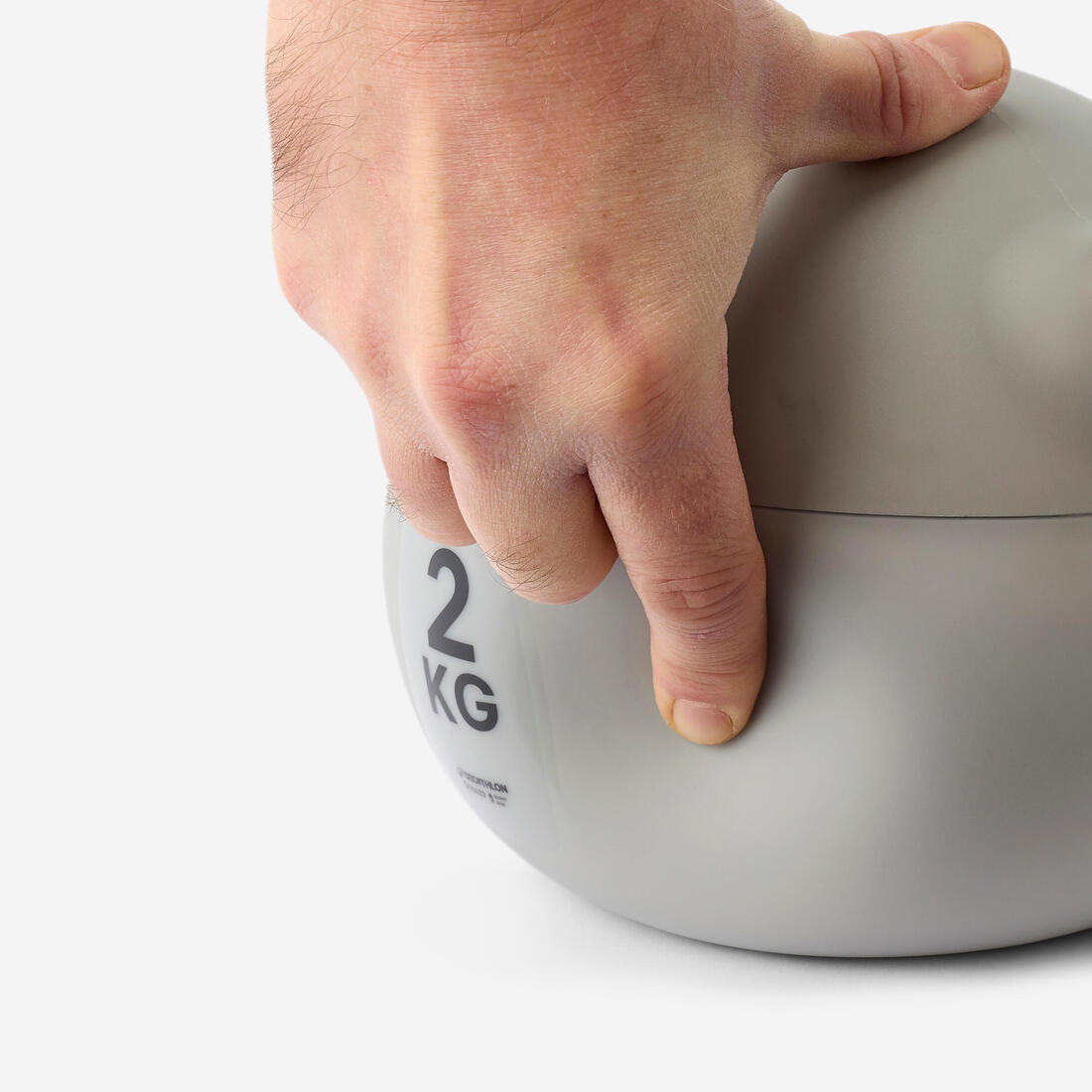 Home kettlebell souple 2 KG avec poignée large