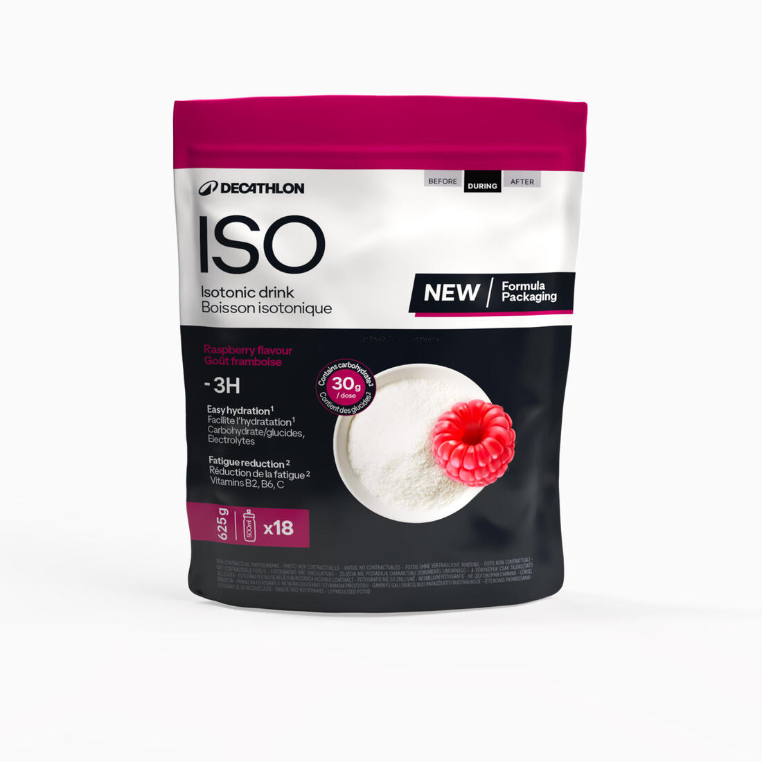 Boisson isotonique en poudre - de 3h, ISO 625g