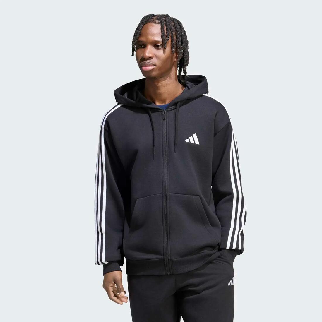 Veste de sport chaude homme, noir