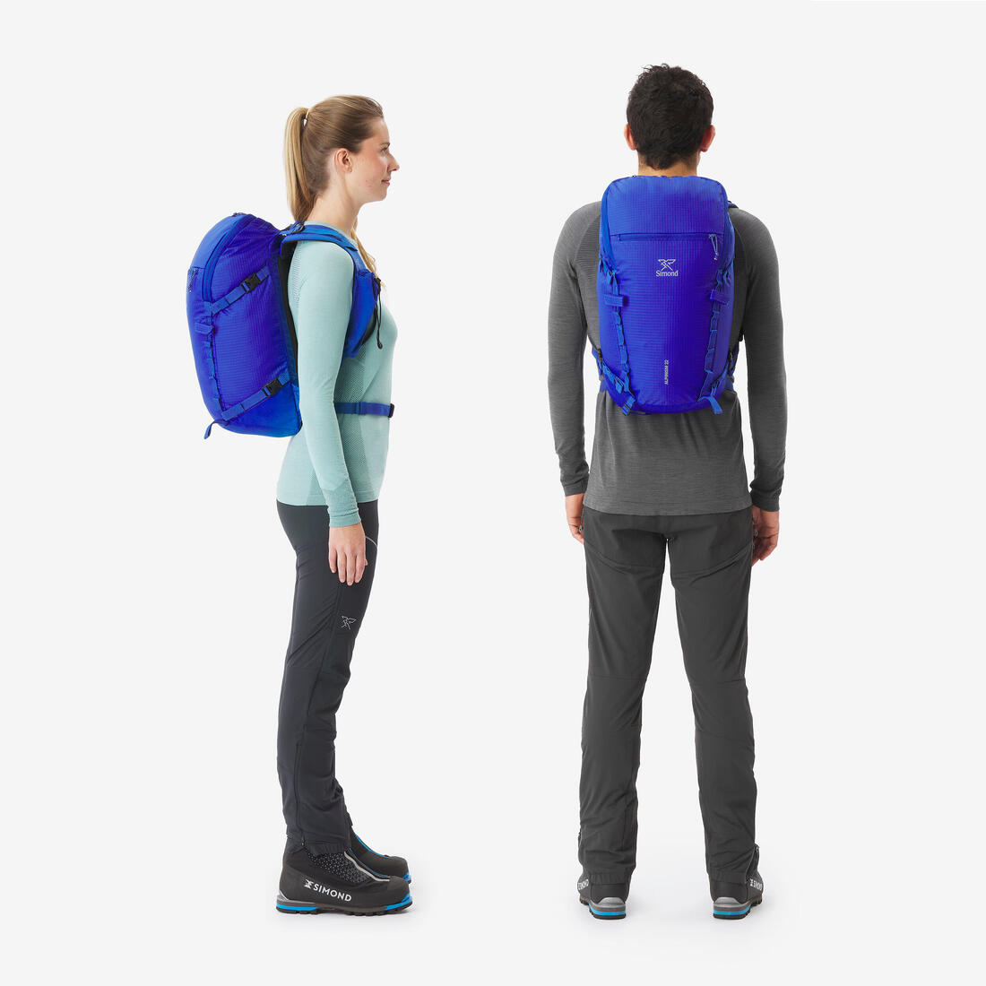 Sac à dos d'alpinisme polyvalent et modulable, Alpinism 22