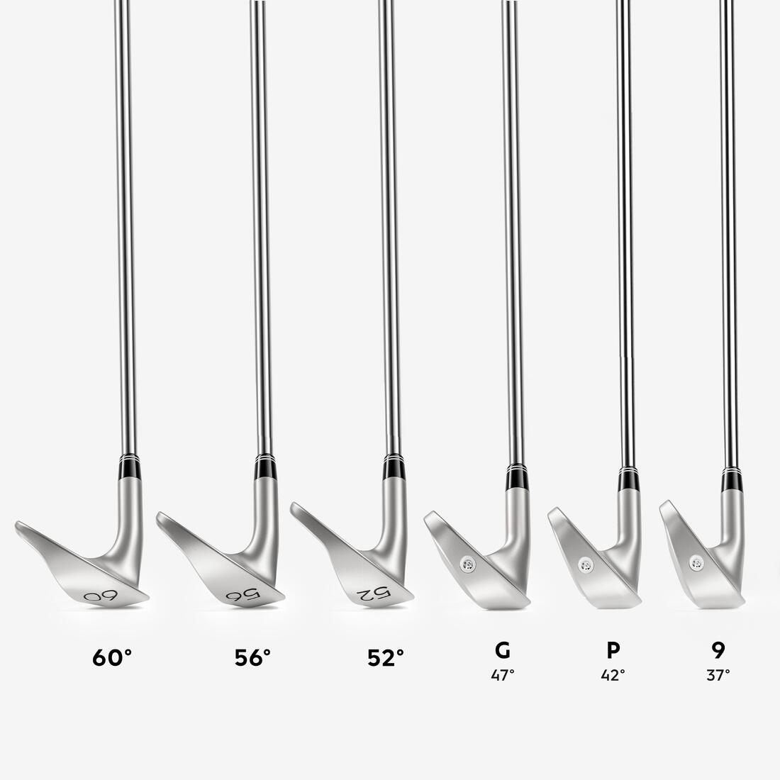 Wedge golf  droitier taille 2 graphite - inesis 500