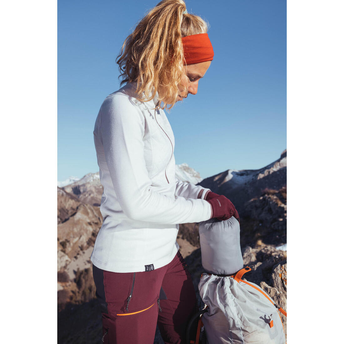 Tour de cou laine merinos de trekking  - mt500