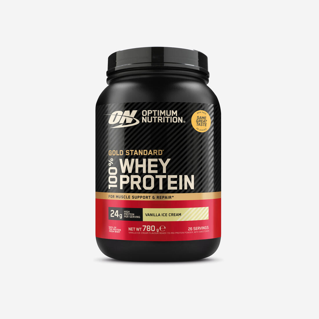 Protéine 100% whey vanille, Gold Standard 780g
