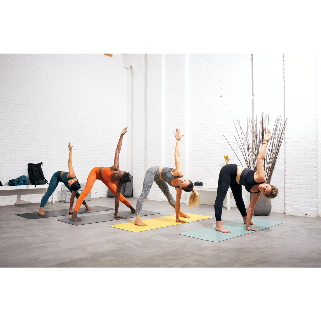 LEGGING 7/8 YOGA DYN SANS COUTURES CHINE